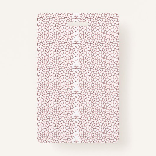 Een levendig tapijt met een ingewikkelde geometris badge (Voorkant)