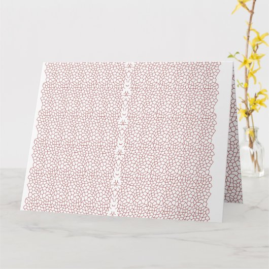 Een levendig tapijt met een ingewikkelde geometris kaart (Gele Bloem)