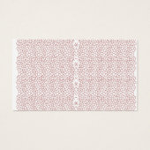 Een levendig tapijt met een ingewikkelde geometris visitekaartje (Voorkant)