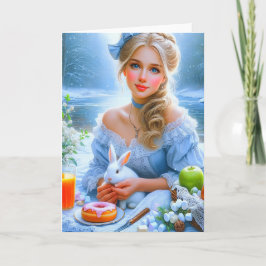 Een levendig universum waar alles verandert - bedankkaart