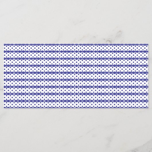 Een levendige blauwe lucht met verspreide witte wo menu (Achterkant)