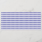 Een levendige blauwe lucht met verspreide witte wo menu (Voorkant)