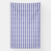 Een levendige blauwe lucht met verspreide witte wo spandoek (Verticaal)