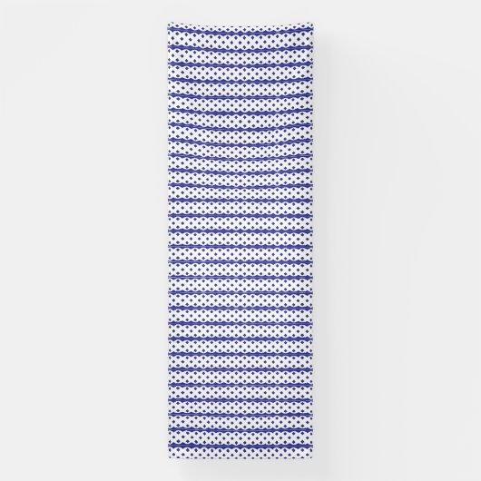 Een levendige blauwe lucht met verspreide witte wo spandoek (Verticaal)