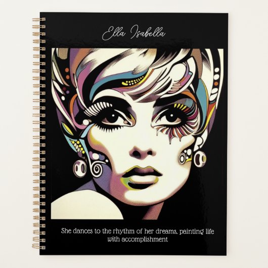 Een levendige droomplanner planner (Voorkant)