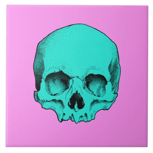 Een levendige eind versie 3 Motif Tegel Tegeltje (Voorkant)