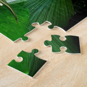 Een levendige goudgele lelie legpuzzel (Zijkant)
