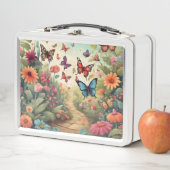 Een levendige grillige vlinder (In situ)