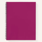 Een levendige kleurovergang verloopt soepel notitieboek (Voorkant)