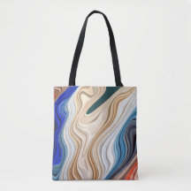 Een levendige kleurrijke stof groovy patroon canva