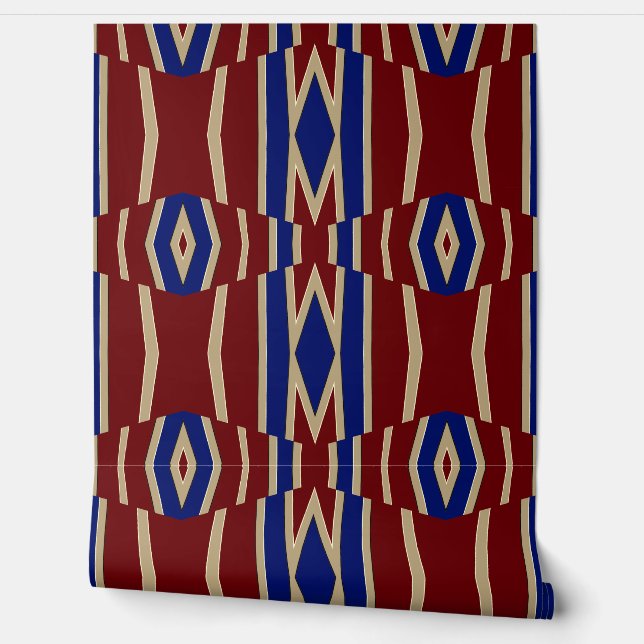 Een levendige multikleur "Ratti_Creative_Arts" Beh Behang (Afrollen)
