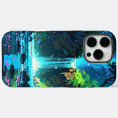 Een levendige natuur iPhone 16 Pro Max hoesje (Achterkant (horizontaal))