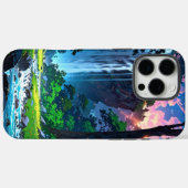 Een levendige natuur iPhone 16 Pro Max hoesje (Achterkant (horizontaal))