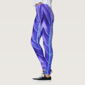 Een levendige paarse "Ratti_Creative_Arts" Legg Leggings (Links)