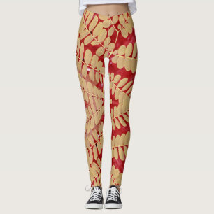 Een levendige veelkleurige abstracte "Ratti_Creati Leggings