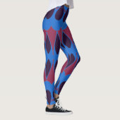 Een levendige veelkleurige klassieker "Ratti_Creat Leggings (Rechts)