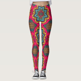 Een levendige veelkleurige klassieker "Ratti_Creat Leggings
