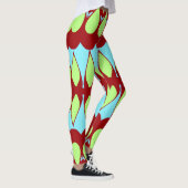 Een levendige veelkleurige klassieker "Ratti_Creat Leggings (Rechts)