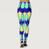 Een levendige veelkleurige klassieker "Ratti_Creat Leggings (Achterkant)