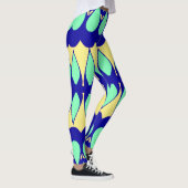 Een levendige veelkleurige klassieker "Ratti_Creat Leggings (Rechts)