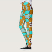 Een levendige veelkleurige klassieker "Ratti_Creat Leggings (Links)