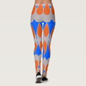 Een levendige veelkleurige klassieker "Ratti_Creat Leggings (Achterkant)
