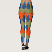 Een levendige veelkleurige klassieker "Ratti_Creat Leggings (Achterkant)