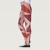 Een levendige veelkleurige "Ratti_Creative_Arts" L Leggings (Links)
