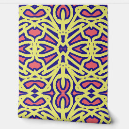 Een levendige veelkleurige "Ratti_Creative_Arts" W Behang