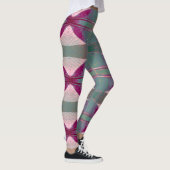 Een levendige veelkleurige stropdas-kleurstof "Rat Leggings (Rechts)