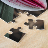Een levendige vlinder legpuzzel (Zijkant)