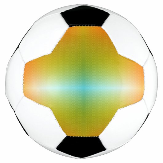 Een levendige voetbal met een verlooppatroon  (Voorkant)