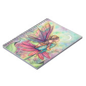 Een levendige World Fairy Fantasy Waterverf Kunst Notitieboek (Linkerzijde)