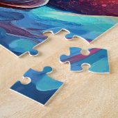 Een levendige zeehond legpuzzel (Zijkant)