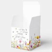 Een Levenslang Vlinders Bruidsfeest Wilde Bloemen Bedankdoosjes (Geopend)