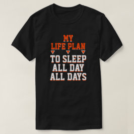 Een levensplan t-shirt