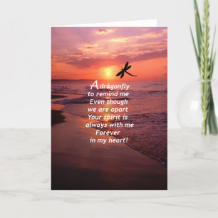 Een libel om me eraan te herinneren kaart