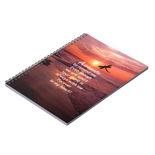 Een libel om me te herinneren notitieboek (Linkerzijde)