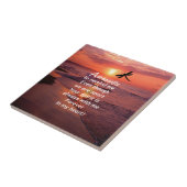 Een libel om me te herinneren tegeltje (Zijkant)