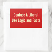 Een liberale Sticker verwarren (Tas)