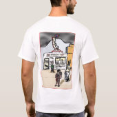 ÉÉN LICHAAM MET TEXAS TAVERN TSHIRS T-SHIRT (Achterkant)