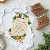 EEN LICHAAM | Uitnodiging tot het baby shower oerw