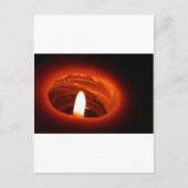 Een licht in de duisternis briefkaart (Voorkant)