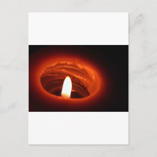 Een licht in de duisternis briefkaart (Voorkant)