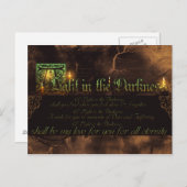 Een licht in de duisternis briefkaart (Voorkant / Achterkant)