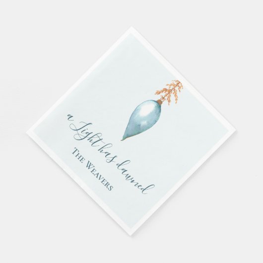 Een licht is aangebroken, Waterverf Christelijke k Servet (Hoek)