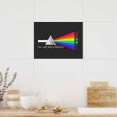 Eén licht veel ramen zetten zich unitair op poster (Keuken)