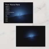 Een lichtbaken visitekaartje (Voorkant / Achterkant)