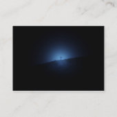 Een lichtbaken visitekaartje (Achterkant)