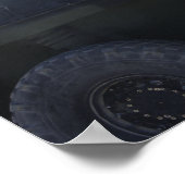 Een lichte gepantserde brand poster (Hoek)